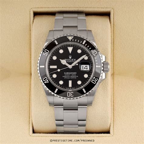 rolex submariner gebraucht oder neu|pre owned Rolex Submariner watch.